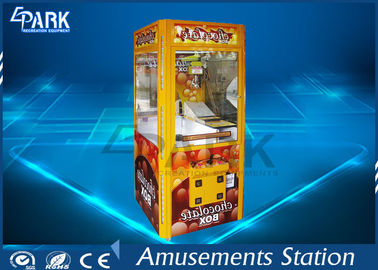 Bingkai Aluminium Kotak Coklat Claw Crane Game Machine Turunkan Konsumsi Kerja